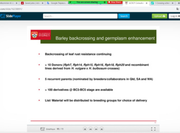 Лекція проведена на англійській мові  Rust resistance genetics and breeding barley and oats