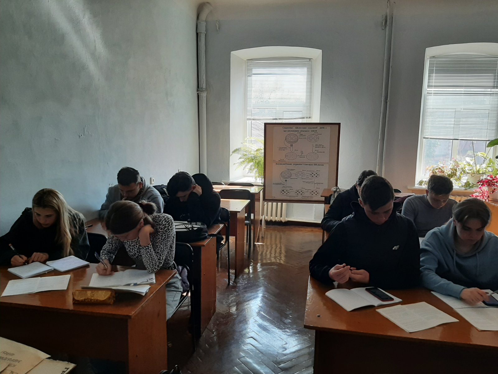 Лабораторні та семінарські заняття на кафедрі генетики, селекції рослин та біотехнології 